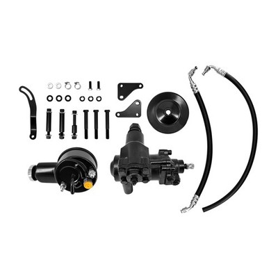 Power Steering Gear Box Upgrade Conversion Kit for 1958-64 Chevy Impala Bel Air
