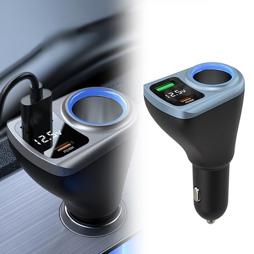 Philips DLP2521C/00 - Caricabatteria da auto, colore: Nero