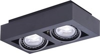 Moderne Aufbau Downlights 2X16W/Es111, IP20, Schwarz, Neu