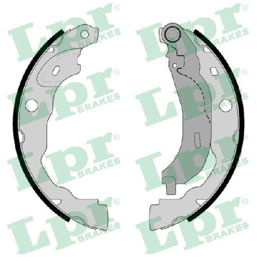 Bremsbackensatz Hinten FüR Renault Captur HF 1.0 1.3 1.5 1.6 20 Bis 26 LPR Neu-image