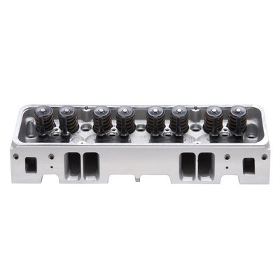 Edelbrock 60985 E-Tec Cylinder Head, Fits Chevy 302,327,350,400