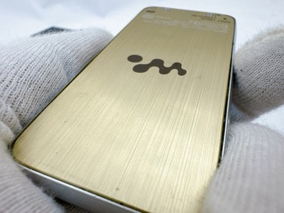 Sony NW-S736F 4GB Gold Walkman MP3 Player Japan Model Tested