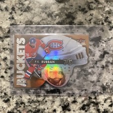Fleer 2014-15 Ultra Hockey Buckets Insert P.K. Subban BB-16 Canadiens