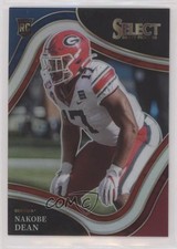 2022 Panini Select Draft Picks Field Level Tri-Color Prizm /199 Nakobe Dean 0eo6