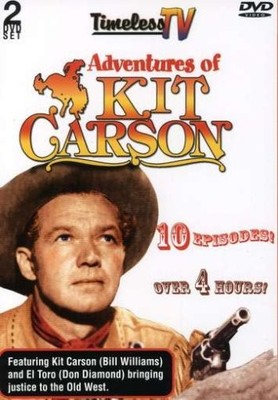KIT CARSON - Adventures Of Kit Carson (2 DVD) - Black & White Color Ntsc - *NEW*