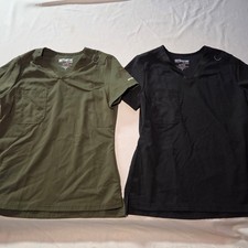 Two Grey's Anatomy by Barco Short Sleeve Scrub Top Size S