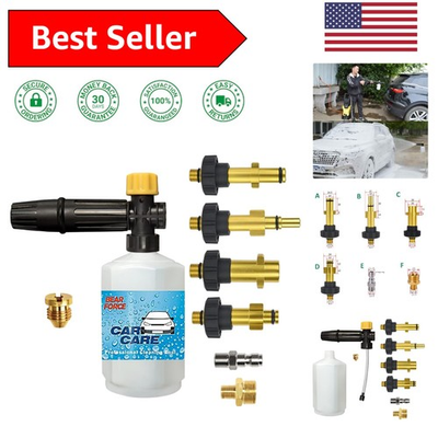 #ad #ad Adjustable Electric Pressure Washer Foam Lance: 500 2200 PSI Cleaning Solution $39.98