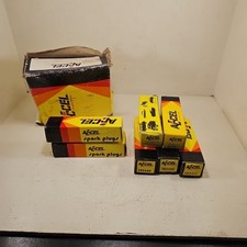 Nos Lot Of 7 Accel 282442 Spark Plugs