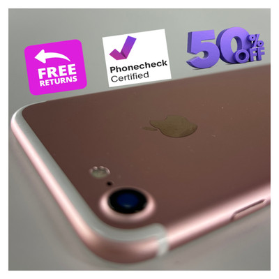 Apple iPhone 7 Unlocked Verizon At&t T-Mobile -32GB 128GB- 4G LTE