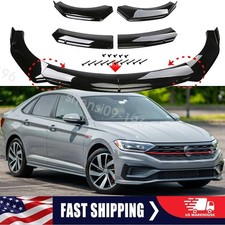 Front Lip Bumper Body Kits Splitter Spoiler Add-on Body Kit For 2021jetta Gli S