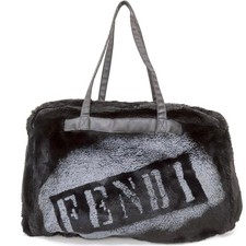 FENDI ファー　トートバッグ　ハンドバッグ　毛皮　ハラス　レザー　ロゴ Fendi Fur Tote Bags for Women for sale | eBay