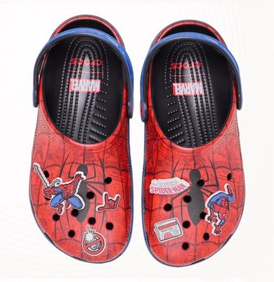 Crocs X Spider-Man Classic Clog Full Family Sizing Mens  display picture 3