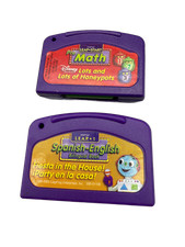 LeapFrog LeapPad Learning System Cartridge Lot: Pre-K Math  Spanish-English