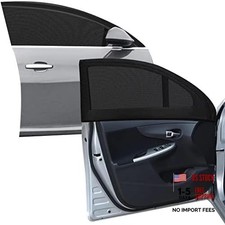 2pcs Car Front Window Sunshade, Breathable Mesh Car Window Screen 21.5" x 40"