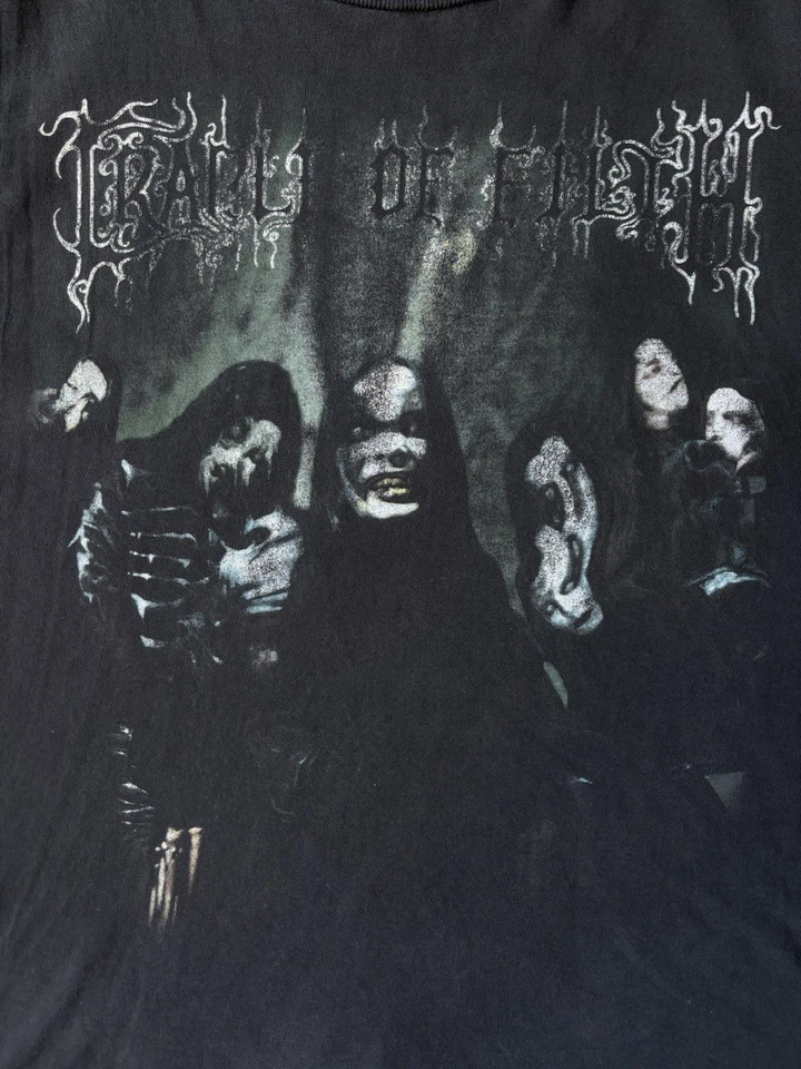 Cradle Of Filth Vintage 2000 Gods Mutant Children Black T Shirt Size XL - Image 3 of 4