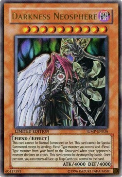 YuGiOh Darkness Neosphere JUMP-EN036 Ultra Rare Amerikanisch NM unl.