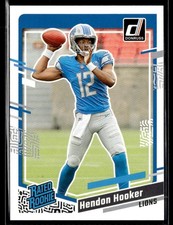 2023 Donruss #329 Hendon Hooker RC Rookie Lions Football Card 2001C. rookie card picture