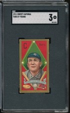 T205 Sweet Caporal Gold Border Cy Young SGC 3 - Cleveland HOF