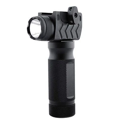WINDFIRE Tactical LED Flashlight Rail Hunting Flashlight Handle for 20mm Guide Rail