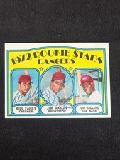 1972 Topps ROOKIE STARS- Fahey,  Mason, Ragland #334 DUAL AUTOGRAPHED