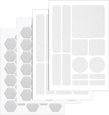 4pcs Phone Grip Tape, Anti-Slip Cellphone Decals Transparent transparent