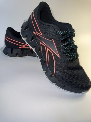 Reebok Zig Dynamica 2 Adventure Black Orange Flare GZ2181 Sneaker Men U.S. Sz 8
