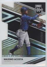 2020 Panini Elite Extra Edition 203rd Decade Die-Cut 62/203 Maximo Acosta 0h28