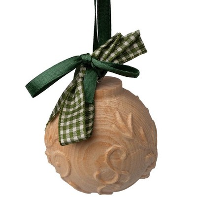 Zirbenkugel HAPE Südtirol zum Hängen Weihnachtskugel Behang Baumbehang Holz Deko