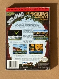 Nintendo NES Joe & Mac Complete CIB