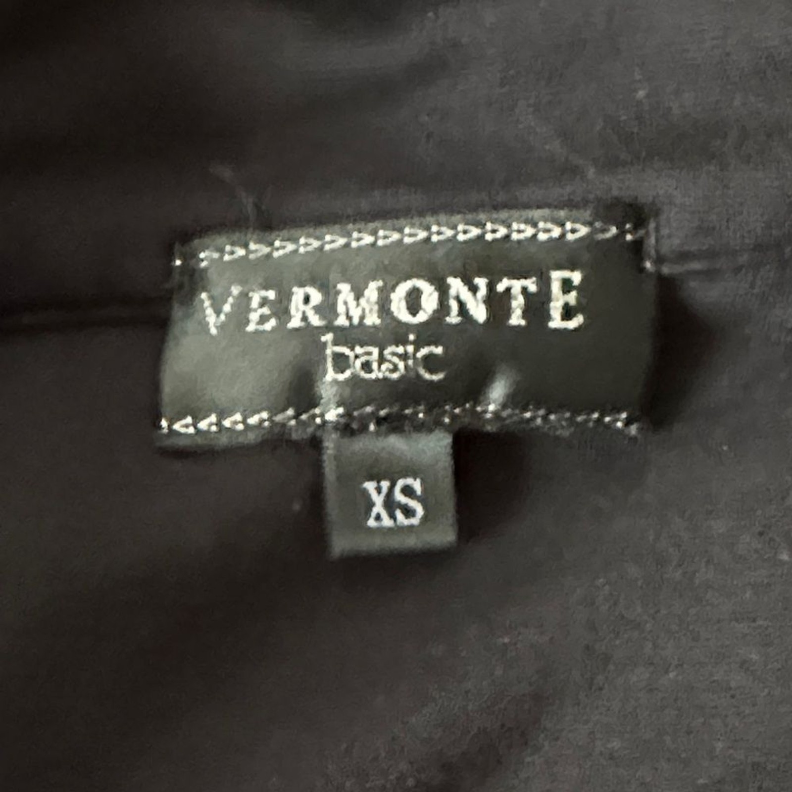 Vermonte Basic Men's XS Black Button Down Shirt G… - image 5