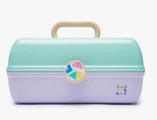 On-The- Go Girl, Seafoam Over Lavender, Makeup/Accessories Case