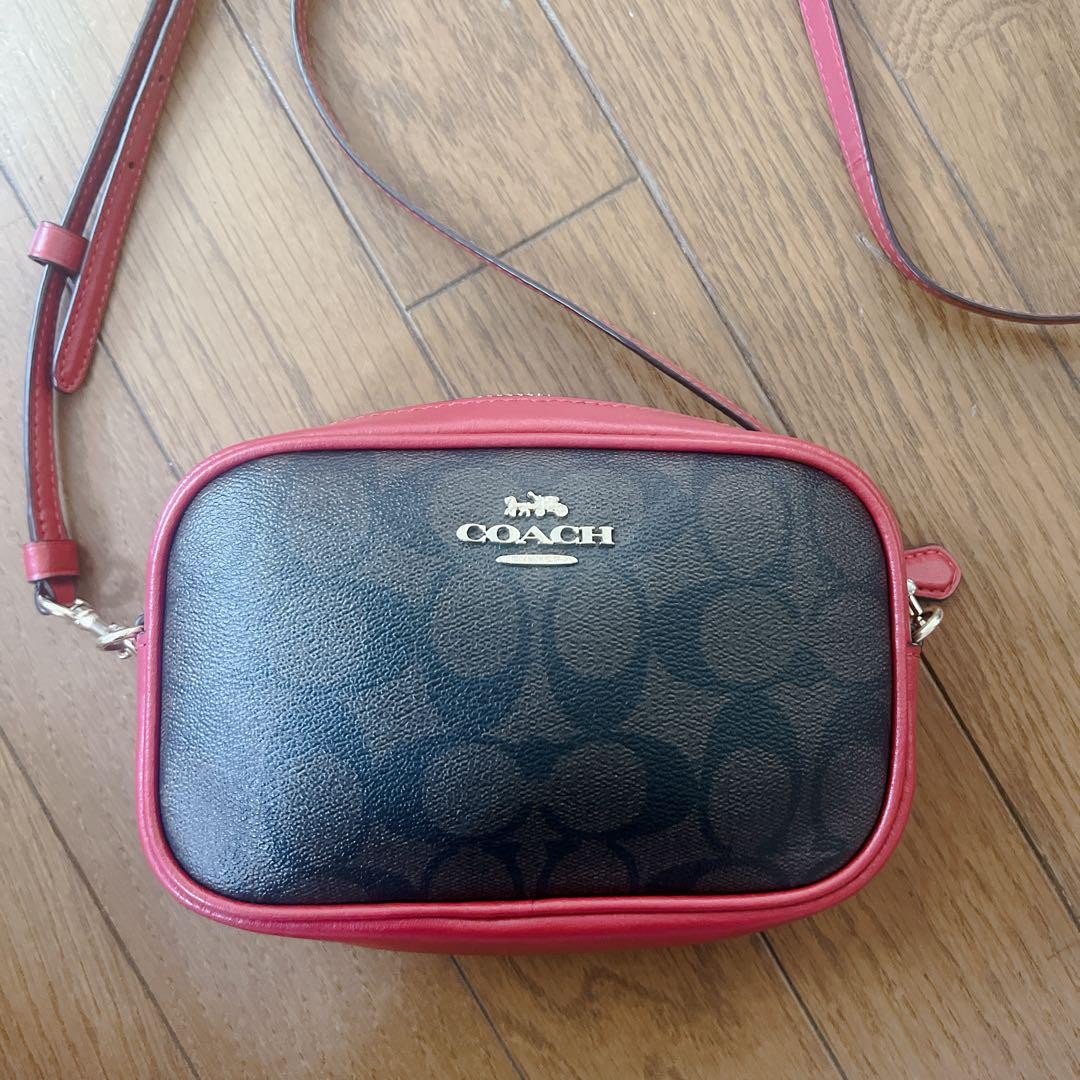 Coach Mini Shoulder Bag in Signature Leather Style PC7KDR