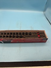 Snap On 119NTMLE 19pc 1/4 Drive Metric/ Sae Power Socket And Extension Set