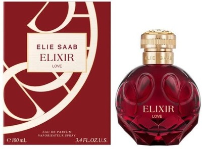 Elie Saab Elixir Love Eau de Parfum Women Luxury Floral Amber Perfume 