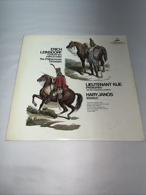 Prokofiev Lt. Kije Kodaly Hary Janos Leinsdorf Vintage Vinyl Lp Record Seraphim