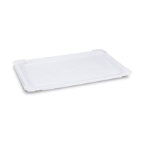 125X Bionature Pappteller Aus Frischfaser 19 X 33 Cm Fettdicht Weiß
