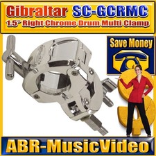 Gibraltar SC-GCRMC 1.5" Chrome Drum Rack Multi Clamp/ 1 Year Warranty