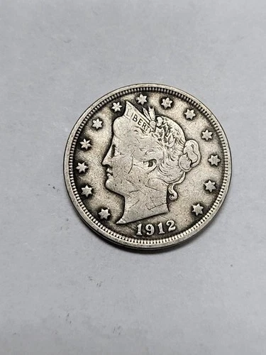 Photo of a 1912-P Liberty Nickel from an eBay listing that sold on Jul 20, 2026