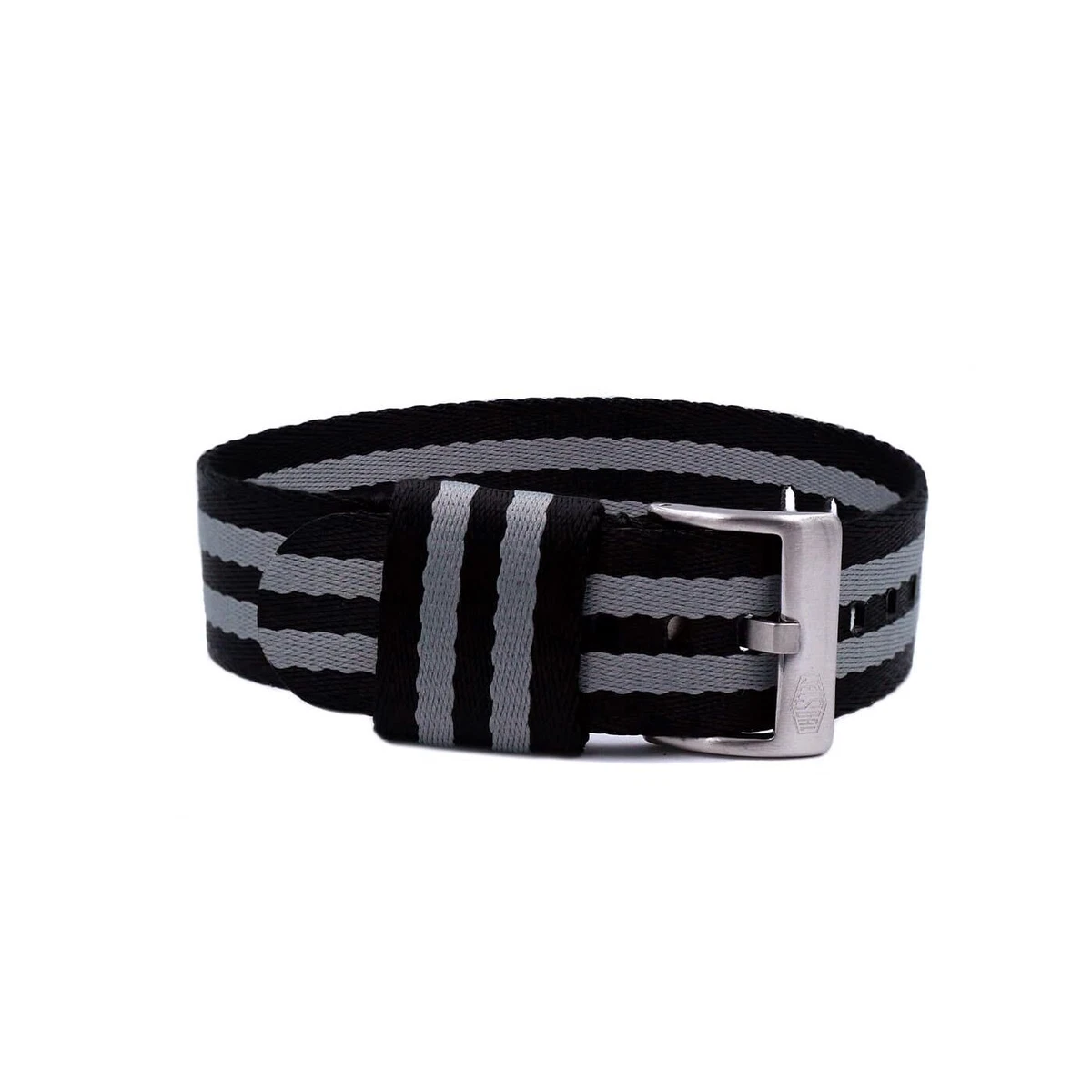 ANBEER Cinturino in nylon intrecciato a due stadi 18mm 20mm
