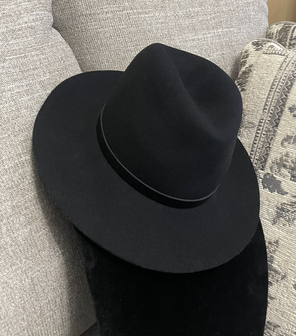 RAG & BONE Wool Hat Felted - Black Cowboy | eBay display picture 1