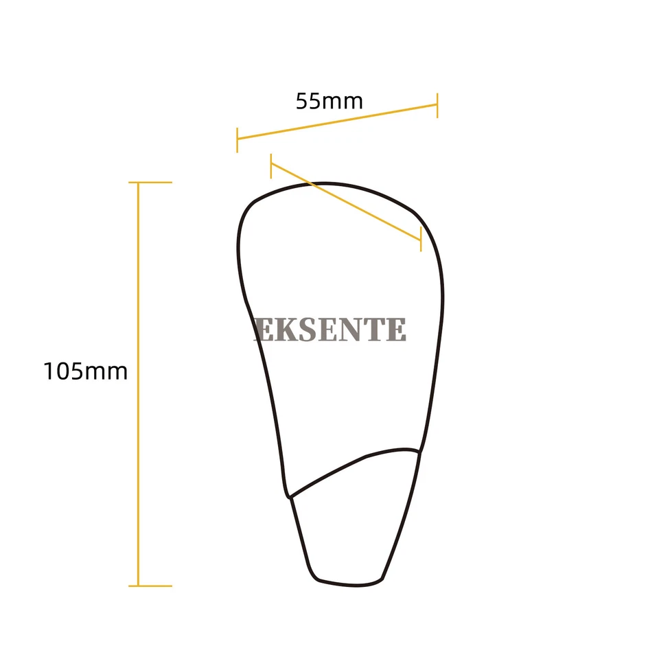 Pomo de cambio de marchas de cuero negro para Nissan X-TRAIL QASHQAI TERRA MURANO NAVARA Foto 2 de 4