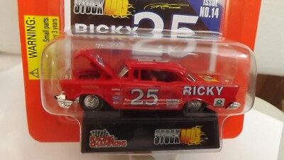 Racing Champions Red '57 Chevy Ricky 25 Issue No. 14 | eBay