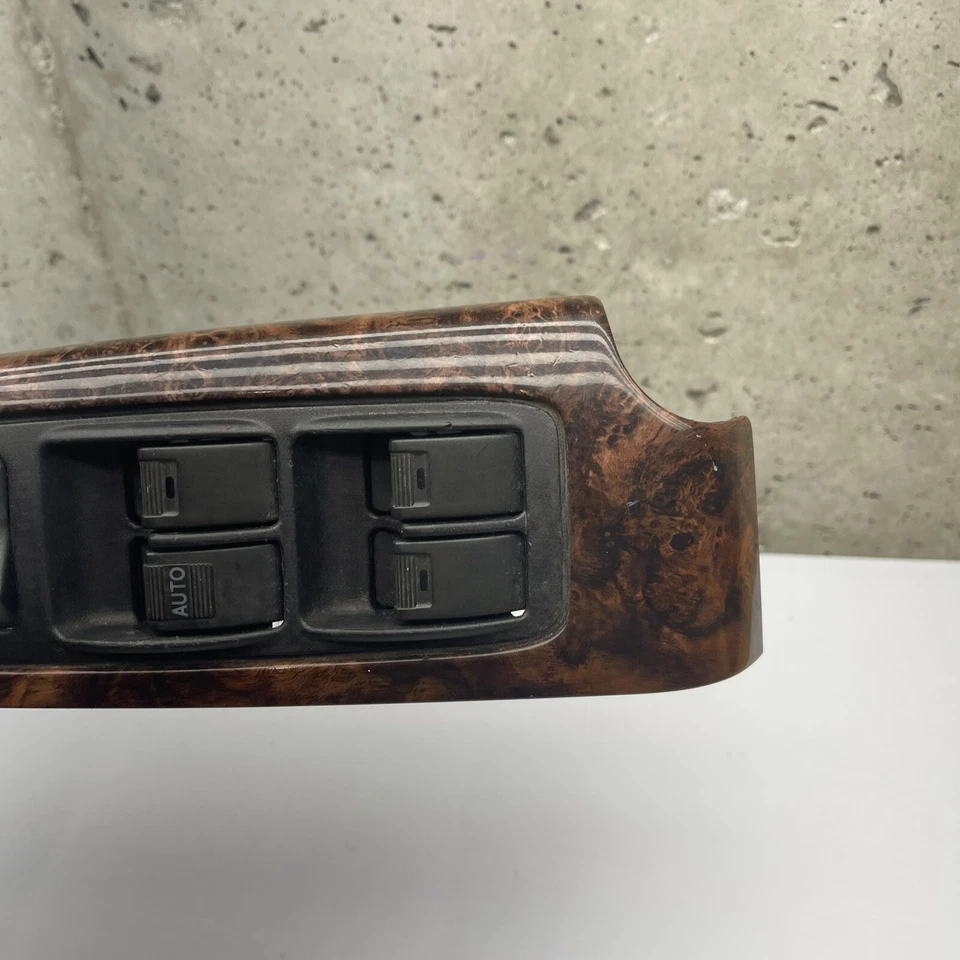 2001-2006 Acura MDX Master Window Switch OEM Multi Button Assembly Wood Grain - Image 3 of 4