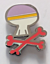 Disney Pirata Teschio Croce Ossa Rosa Magic Kingdom WDW Parks Spilla Trading