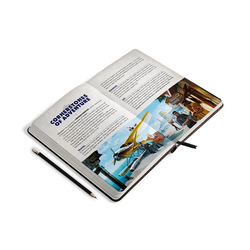 Adventure Journal Broken Compass RPG Book / Board Game Accessory CMON