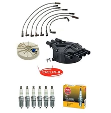 DELPHI Tune Up Kit w/ NGK Platinum Plugs 1998-2005 for Chevrolet GMC 4.3L V6