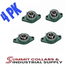 UCFL206-20 Pillow Block Flange Mounted Bearing 1-1/4" Bore 2 Bolt 4PK 