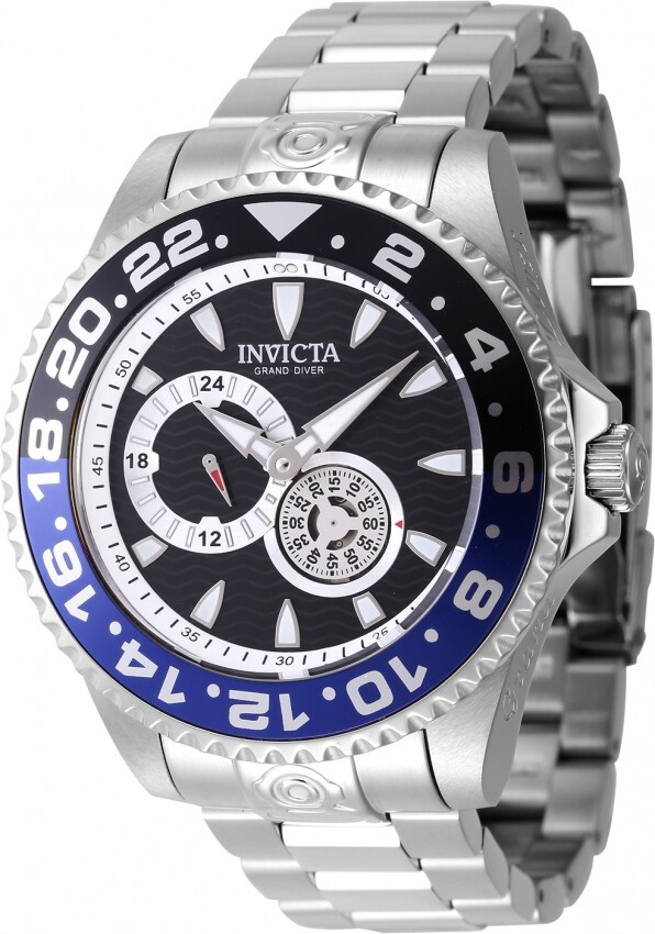 Мужские часы Invicta Pro Diver с автоматическим черным циферблатом и безелем Batman 47300