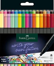 Faber-Castell Grip Finepen set of 30, 0.4 mm 151630