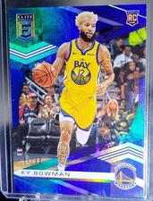 Donruss Elite KY BOWMAN ROOKIE RC BLUE PARALLEL Golden State Warriors /99 SSP CM